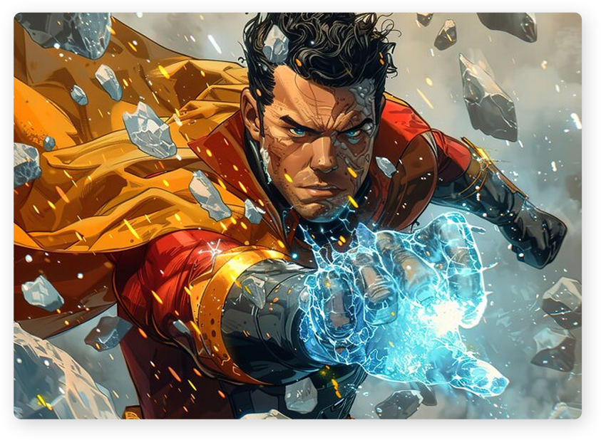 Why Choose Us - Superhero